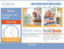 Tablet Screenshot of itzbeen.com